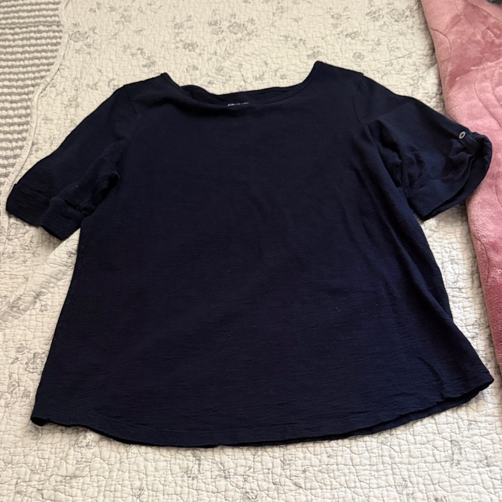 Chico's Classic Navy “Ultimate tee”